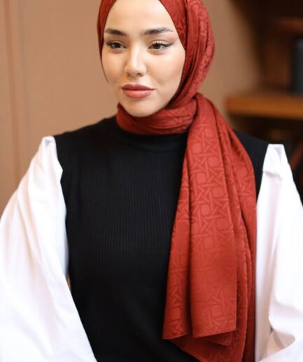 Bright Orange Deluxe Shawl | Non-slip & Elegant